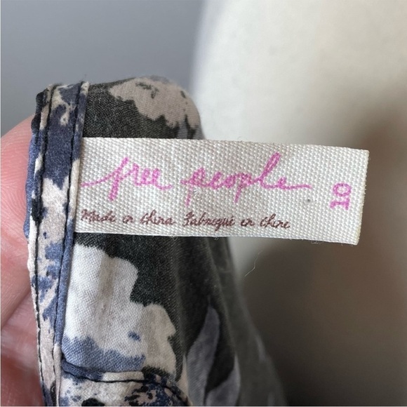 FREE PEOPLE Parker Floral Sunflower Print Dress size 10 - Picture 6 of 11